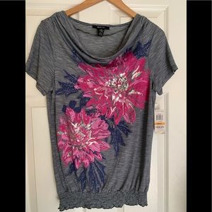 Style&co flower blouse